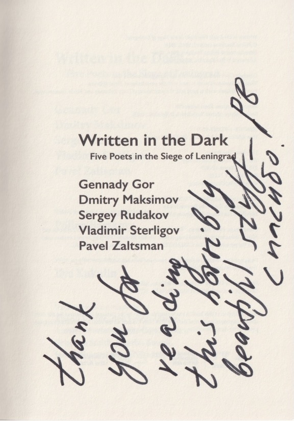 Written in the Dark