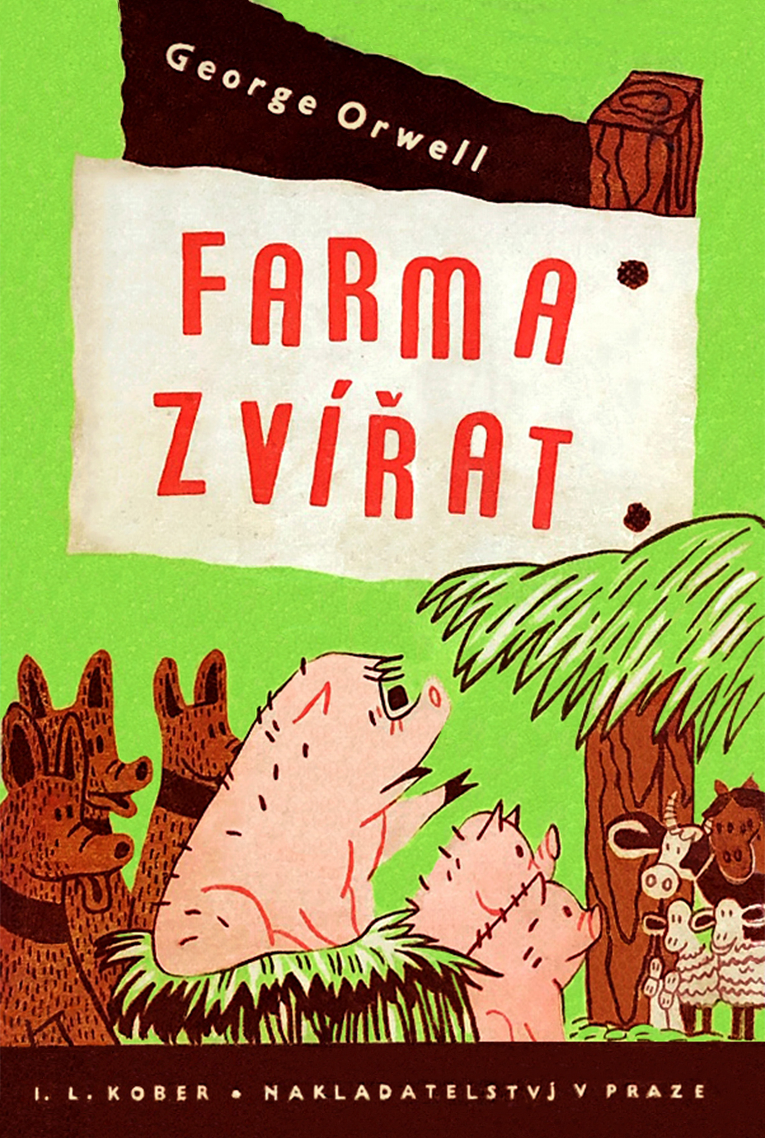 East European "Animal Farm": a set of twelve postcards